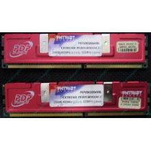 Память 512Mb (2x256Mb) DDR-1 533MHz Patriot PEP2563200+XBL (Заря)