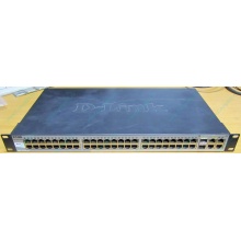 Коммутатор D-link DES-1210-52 48 port 100Mbit + 4 port 1Gbit + 2 port SFP металлический корпус (Заря)