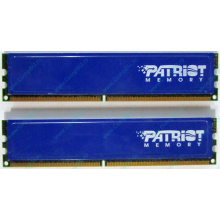 Память 1Gb (2x512Mb) DDR2 Patriot PSD251253381H pc4200 533MHz (Заря)