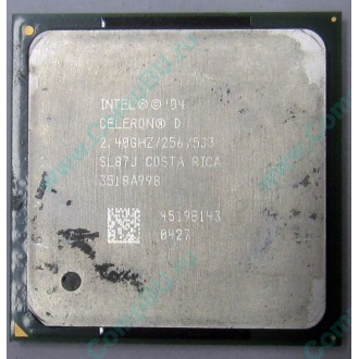 Процессор Intel Celeron D (2.4GHz /256kb /533MHz) SL87J s.478 (Заря)
