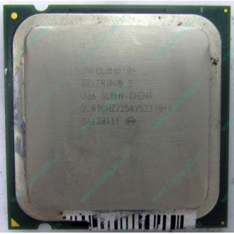 Процессор Intel Celeron D 336 (2.8GHz /256kb /533MHz) SL8H9 s.775 (Заря)
